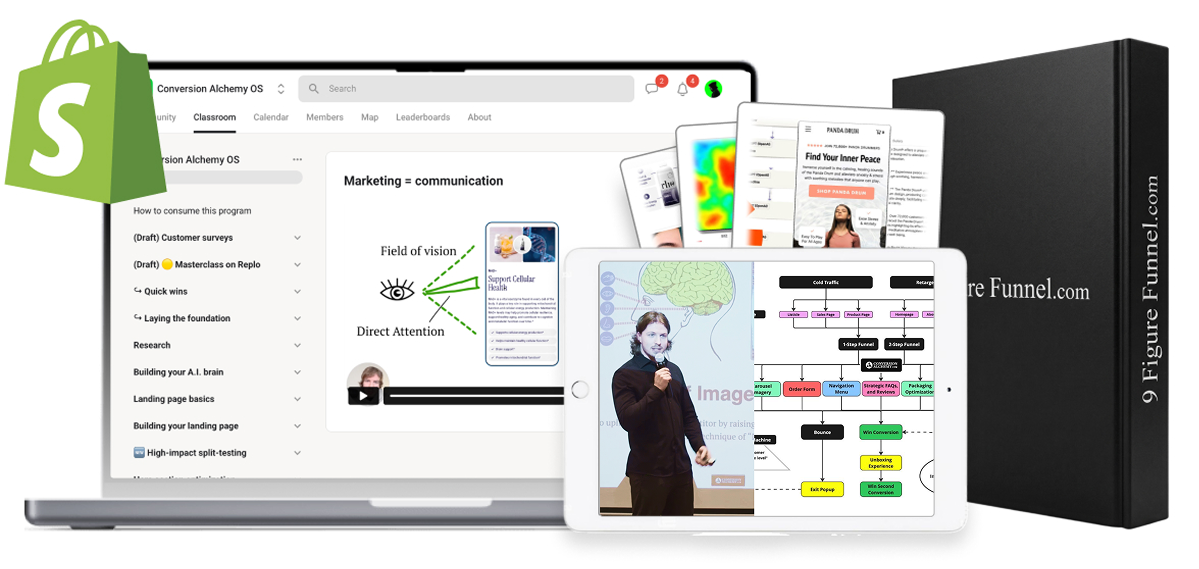 9 Figure Funnel — CRO Operating System for Shopify DTC Brands